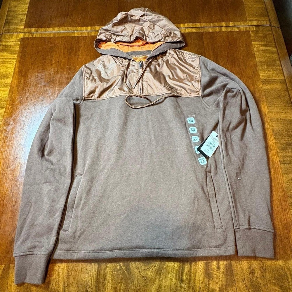 Blizzard‎ Hearthstone Well Played Pullover Hooded Jacket Brown Gray Size M NWT